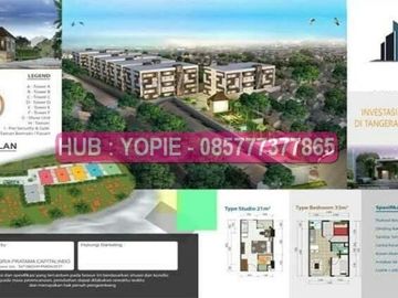 Dijual apartemen bintang 5 harga kaki lima di tangerang