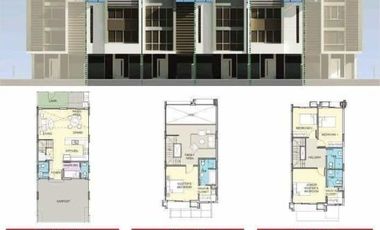 3BR Town House in QC near Romas morato, St.lukes, Q.ave, Banawe, UST, San juan, New Manila Pantranco