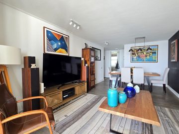 EN VENTA, DPTO. AMOBLADO, ESPECTACULAR VISTA AL MAR, CONCÓN