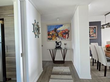 EN VENTA, DPTO. AMOBLADO, ESPECTACULAR VISTA AL MAR, CONCÓN