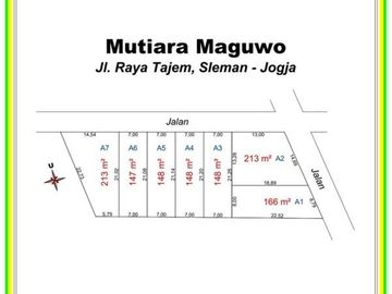 Angsuran Tanpa Bunga: Kavling Standar Perumahan, Dekat Ringroad Utara