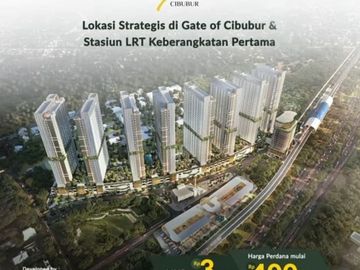 Apartemen Cibubur konsep TOD selangkah ke LRT Harjamukti 400 jt an