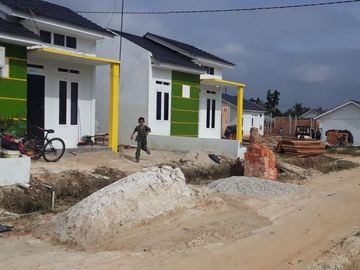 miliki rumah minimalis modren dp 2,5 juta sampai trima kunci jl pembina 4 rumabai