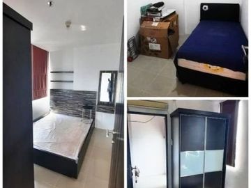 JUAL Apartemen Cervino Village 2Bed semifurnish lantai 9 view city lepas