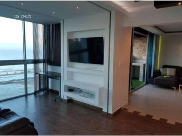 APARTAMENTO AMOBLADO  2REC VISTA AL MAR PH ICON TOWER COCO DEL MAR