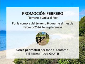 Parcela en Venta en Terreno Futrono Orilla al Estero (Cerco perimetral gratis)