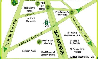 CITYLAND: One Taft Residences (ready for occupancy STUDIO unit in Quirino)
