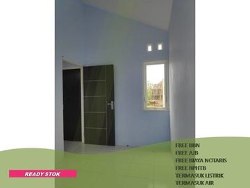 Rumah Dijual di Malang Tipe 25/60 Free Biaya Bebas Banjir