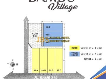 COMING SOON NOVEMBER 2022 BAMBU VILLAGE Jalan Bambu VI - Sutomo Ujung - Karantina