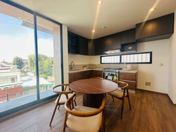 VENTA DE HERMOSO DEPARTAMENTO AMUEBLADO COL BURÓCRATA