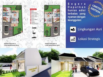 RUMAH CANTIK DI SLEMAN 600JUTAAN