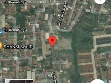 Tanah siap bangun sudah pagar keliling dekat universitas pamulang