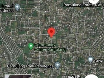 Tanah siap bangun sudah pagar keliling dekat universitas pamulang