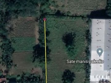 DIJUAL MURAH TANAH STRATEGIS PINGGIR JALAN LUAS 4000 DIENG ATAS