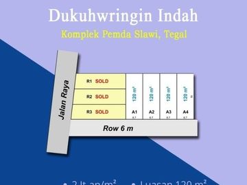 2 Juta-an : Komples Pemda Slawi, Cocok Bangun Kost Eksklusif