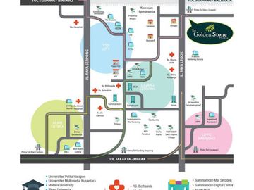 Rumah 2 Lantai Diamond Golden Stone Tangerang
