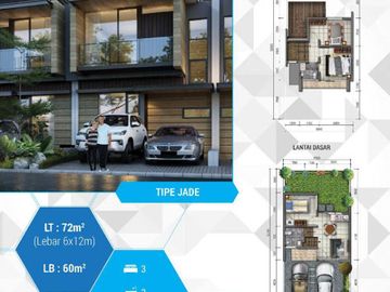 Rumah 2 Lantai Diamond Golden Stone Tangerang