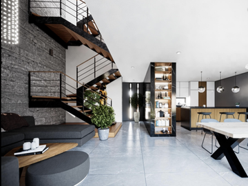 CASA CON HABITACION EN PLANTA BAJA
