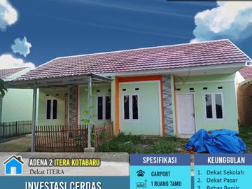 perumahan kamar 2 deket kampus ITERA