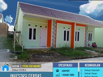 perumahan kamar 2 deket kampus ITERA