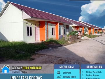 perumahan kamar 2 deket kampus ITERA