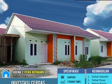 perumahan kamar 2 deket kampus ITERA