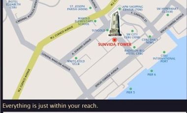 Fully Furnished Studio with Balcony across SM City Cebu