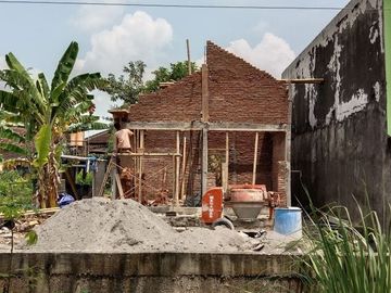 Rumah Baru Minimalis tipe 36/121 di Prambanan:Bisa Cicil Tanpa Bunga