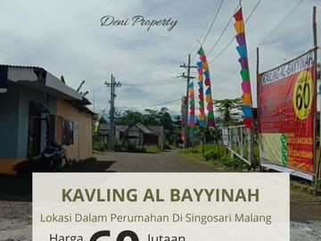 Tanah Kavling Murah 60 Jutaan Di Singosari Dengan Fasilitas Lengkap