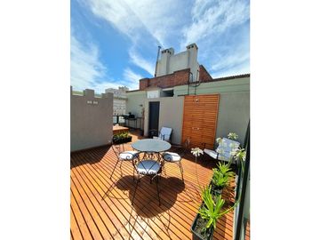 Departamento cuatro ambientes. Stella Maris. Terraza con jacuzzi.