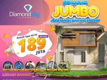 HARGA TERJANGKAU, No. 08213993----, Perumahan Murah Bagus di Sidoarjo, Diamond City Juanda 1