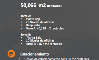 Renta de Oficinas Comerciales Punta Santa Fe (m2o23)