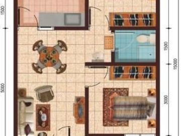 RUMAH HOOK CLUSTER COUTYARD STRATEGIS DIGALUHMAS | ASNURH4
