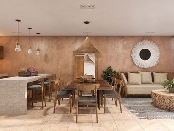 Estudio con alberca, ethnic mall, servicio de instagram butler, Tulum en venta A
