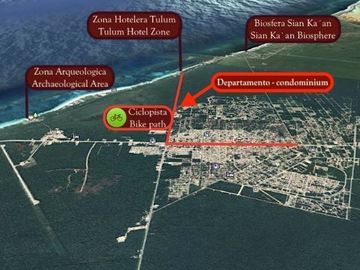 Estudio con alberca, ethnic mall, servicio de instagram butler, Tulum en venta A