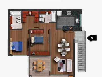 Lencke vende - Departamento a estrenar en Isla Del Este
