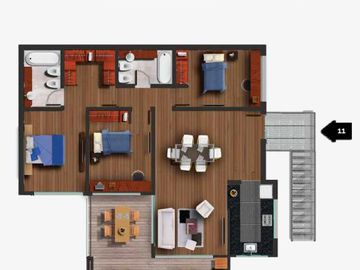 Lencke vende - Departamento a estrenar en Isla Del Este