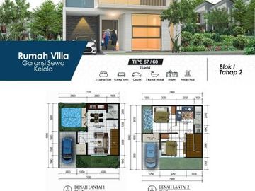 HANYA DIBULAN INI! Villa Istimewa Tipe 67