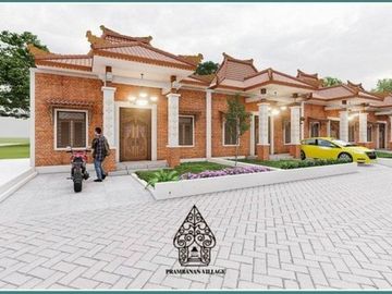 Rumah Model Etnik Jawa di Sleman Yogyakarta