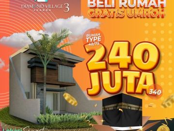 PROMO BESAR, WA.08213993----, Perumahan Murah di Sidoarjo Jatim, Diamond Village Juanda 3
