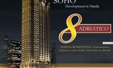 Studio Unit For Sale in Manila,near PGH, UP, Roxas Blvd, Ocean Park, LRT1, Pedro Gil, Padre Faura, Robinson
