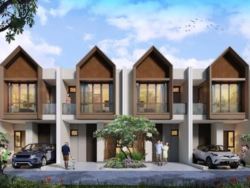JUAL Rumah mewah cantik konsep villa smarthome di Cipadung dkt UIN