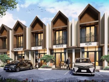 JUAL Rumah mewah cantik konsep villa smarthome di Cipadung dkt UIN