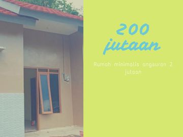 Rumah murah dan bagus, untuk anda dengan harga murah