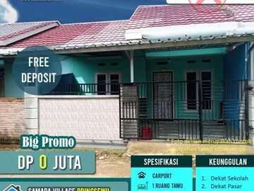 Rumah subsidi pringsewu Nol Dp pas di belakang MAN pringsewu
