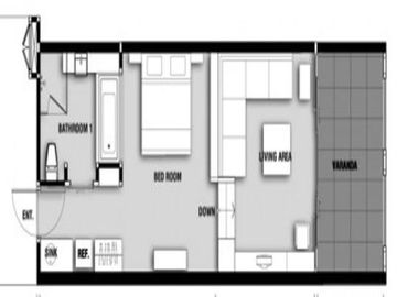 For Sales 1 bedroom Condo in Baan Chaan Talay, Cha-am, Petchaburi, 76120