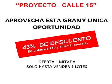 🌟 ¡OPORTUNIDAD ÚNICA PARA CONSTRUIR TU SUEÑO! 🌟

📍 Ubicación: Proyecto Inmobiliario 
