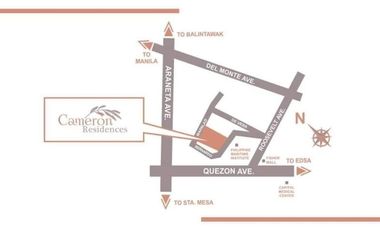 3BR Condo for Sale in Quezon City near Fishermall and Quezon Ave. by DMCI Homes