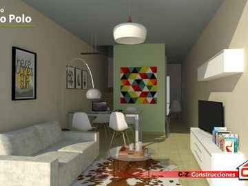 Estrene Duplex 3 Ambientes Apto Crédito con cochera y fondo