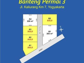 Selatan Kampus UII, Tanah Jakal km 9, LD 22 m